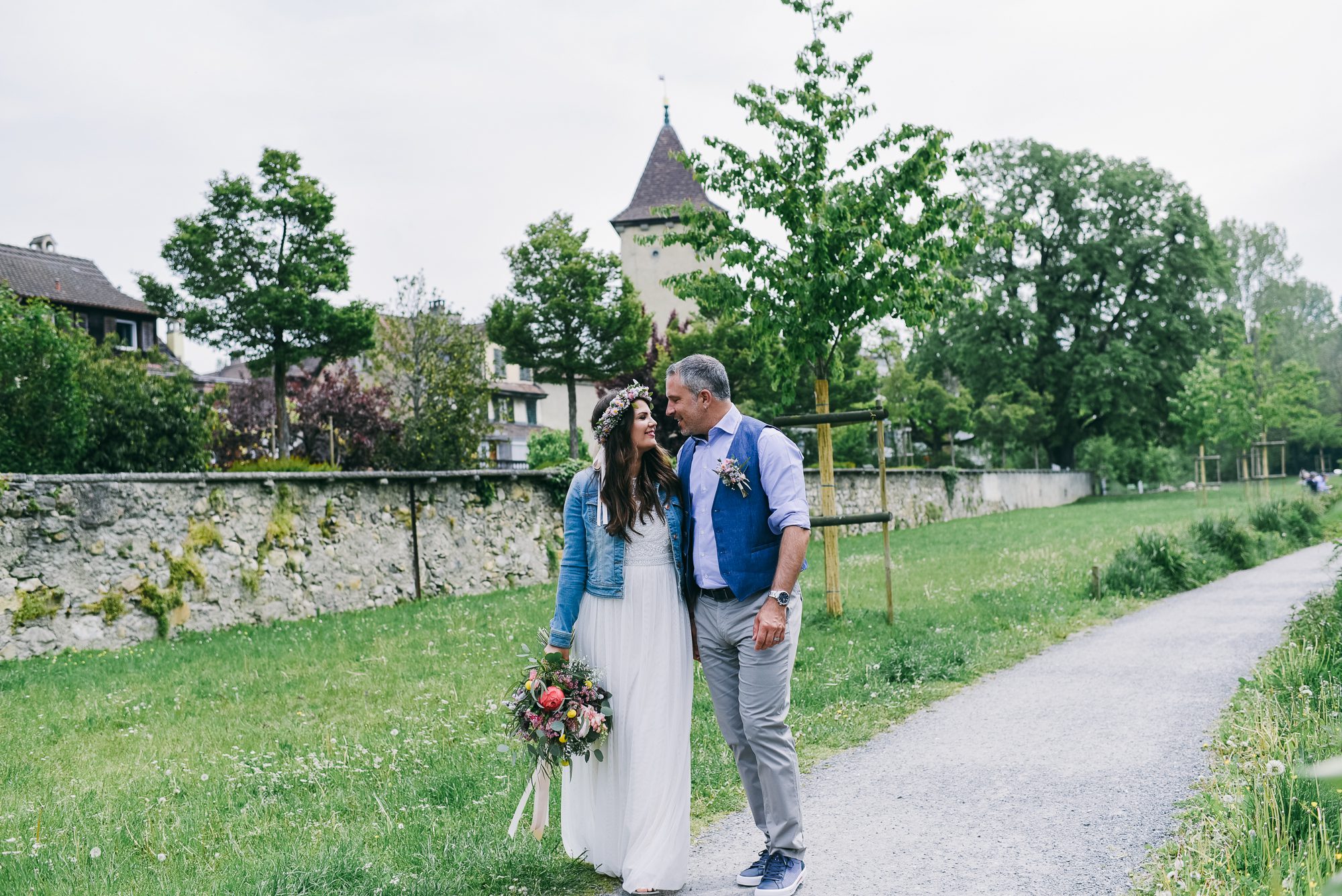 Portrait Brautpaar Sursee