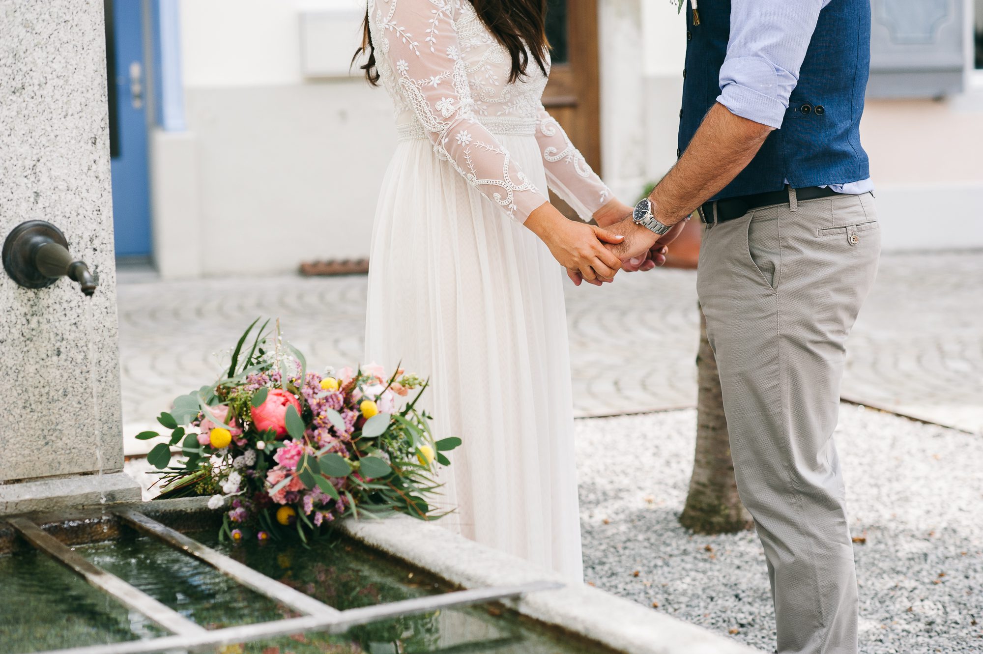 Hochzeitsporträts Brautpaar Sursee